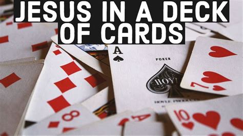 Jesus In A Deck Of Cards Deck Of Cards Cards Jesus