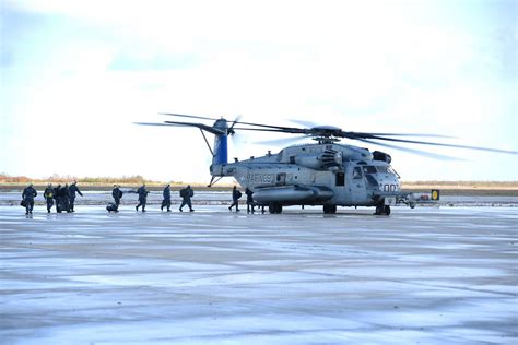 Sailors Embark On A Marine Corps CH 53 Super Stallion NARA DVIDS