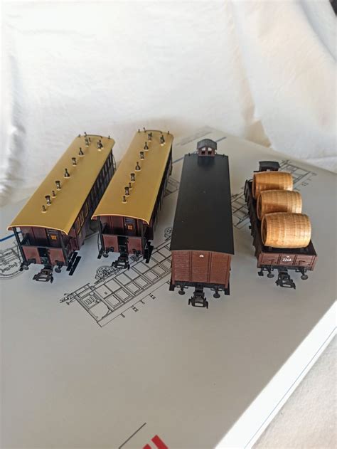 Märklin H0 43981 Model train freight wagon set 1 Set of 4