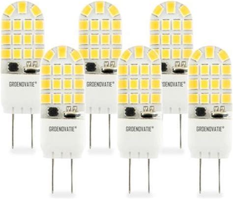 Groenovatie LED Lamp GY6 35 Fitting 4W 51x16 Mm Dimbaar 6 Pack