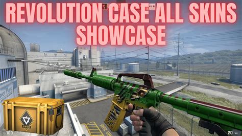 Revolution Case Skins In Game Showcase Cs Go Youtube