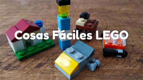 5 Cosas De Lego Fáciles De Hacer 1 Youtube