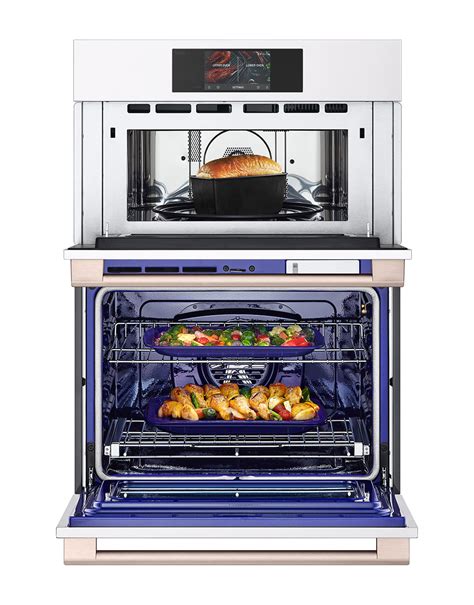 LG STUDIO Essence White Combination Double Wall Oven│WCES6428N | LG CA