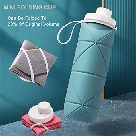 Special Made Collapsible Water Bottles Leakproof Valve Reusable Bpa