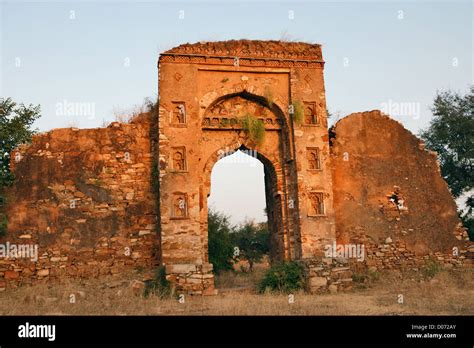 Ruins at Chittorgarh Fort, Udaipur, Rajasthan, India Stock Photo - Alamy