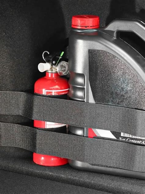 Car Trunk Storage Fixed Belt Nylon Fire Extinguisher Storage Fixing