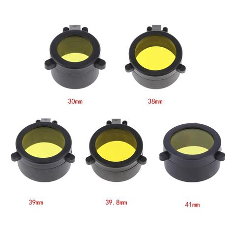 Lens Eyepiece Flip Rubber Cover Case Protector For Monocular Telescopes