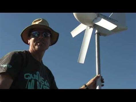 DIY 500W Domestic / Home Wind Turbine Installation - YouTube