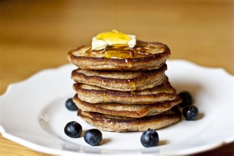 Blueberry Lemon Whole Wheat Pancakes My Little Gourmet