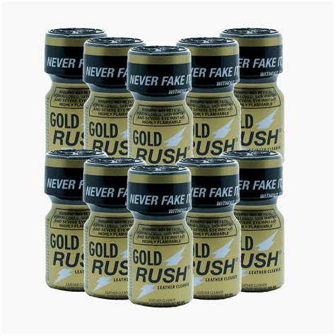 Gold Rush Poppers Five Pack 10 Ml Poppers Sale Buy Poppers Online