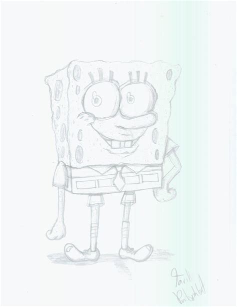 Realisticly Drawn Spongebob by TaRtOoN-Man94 on DeviantArt