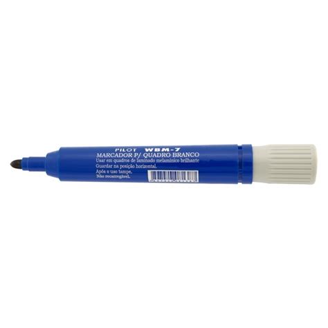 Caneta Marcador Quadro Branco Wbm 7 Pilot Azul Cx 12 Un R 69 99 Em