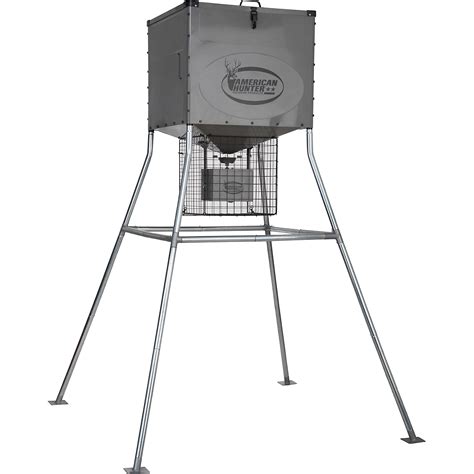 American Hunter Knock Down 440 Lb Digital Deer Feeder Kit Academy