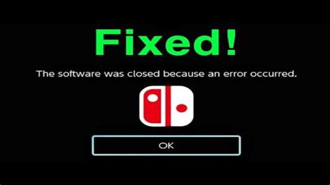 Cómo solucionar el error de software cerrado de Nintendo Switch Guía