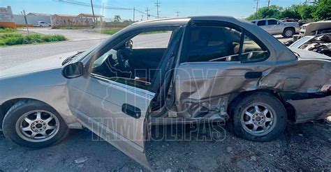 Hoy Tamaulipas Accidente En Tamaulipas Dos Lesionados Deja Accidente