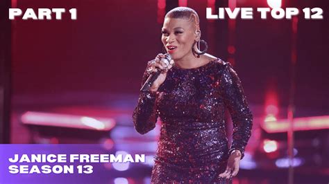 Janice Freeman The Story The Voice Season 13 Live Top 12 Part 1