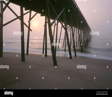 Kure beach fishing pier hi-res stock photography and images - Alamy