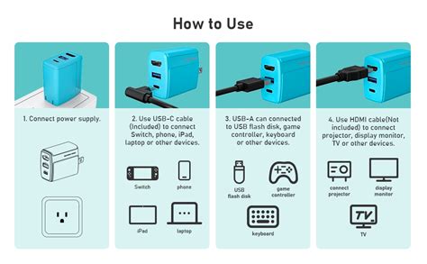 Switch Dock Charger Hdmi Adapter For Nintendo Switcholed Switch Docking Station