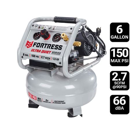 Gallon Psi Ultra Quiet Hand Carry Jobsite Air Off