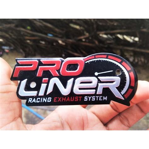 Jual Emblem Merek Proliner Cocok Untuk Segala Jenis Knalpot Racing