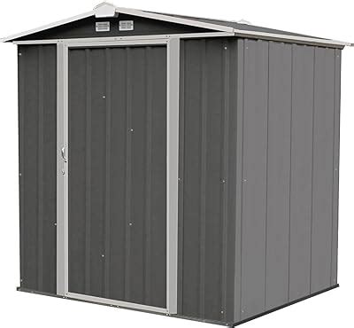 Amazon Arrow Shed WR106 Arrow Woodridge Low Gable Steel Coffee