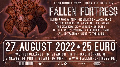 Fallen Fortress Open Air 2022 Tickets Jetzt Auf MoreCore De