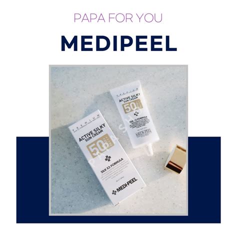 [MEDIPEEL] Active Silky Sun Cream SPF50+ PA+++ 50ml Advanced UVA UVB ...