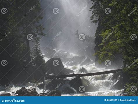 Misty Creek Stock Image Image Of Mysterious Falls Steamboat 20647035