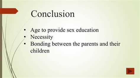 Sex Education Ppt