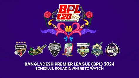 BPL 2024: Full Schedule, Squad, and Where to Watch - Bangladesh Premier League | Sports Cheetah