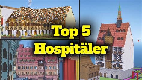 Minecraft Top Buideen F R Krankenh User Youtube