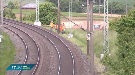 Franken Baustellen Auf Bahnstrecken Sat