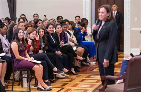 AU Student Activist Gets Face Time with Kamala Harris | American ...