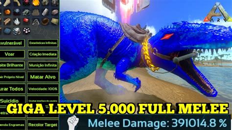 Ark Mobile Taming Giganotosaurus Level Full Melee Youtube