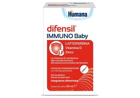 Difensil Immuno Baby Integratore Per Le Difese Immunitarie Gocce Orali 30ml