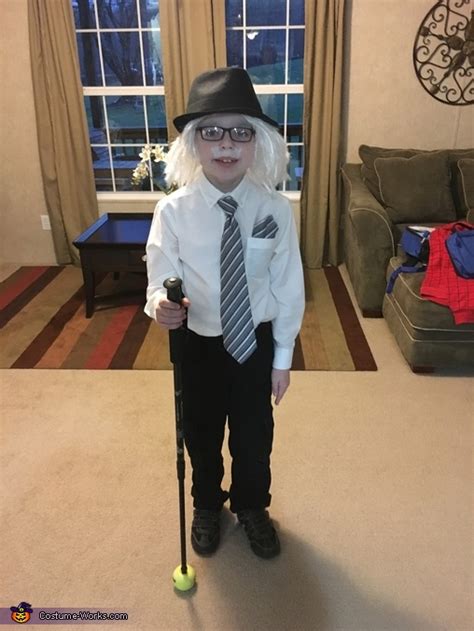 Old Man Boys Costume Creative Diy Costumes