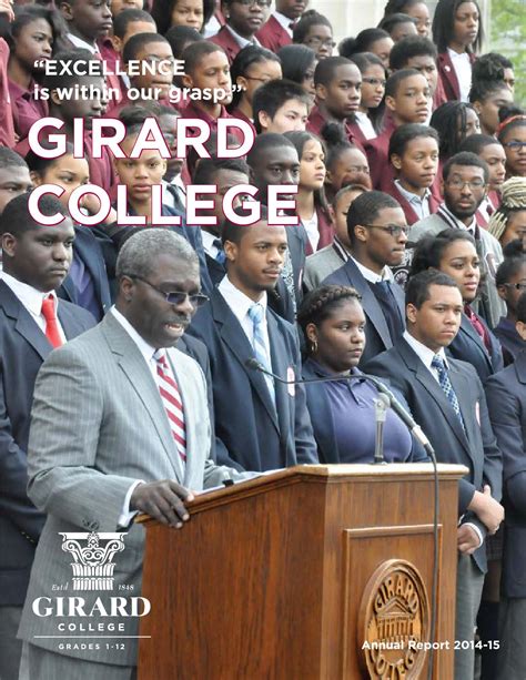 Girard College Annual Report 2014 2015 By Girard College Issuu