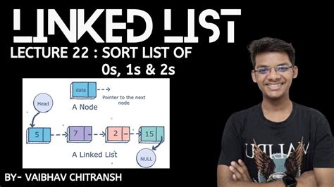 Sort Linked List Of S S S Data Structures And Algorithms Youtube