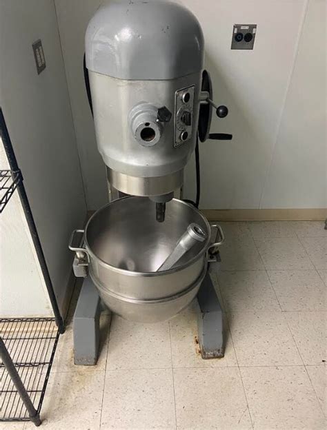 Used H 600 T Hobart H600T Planetary Mixer With Bowl And Attachment