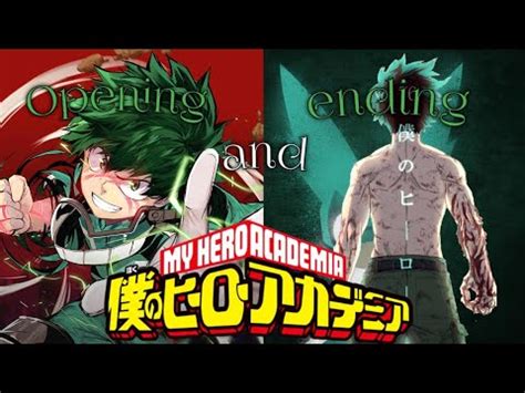 Top Boku No Hero Academia Openings Endings Youtube