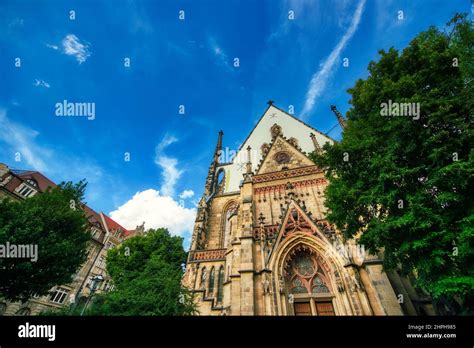 Thomaskirche facade in Leipzig, Germany Stock Photo - Alamy