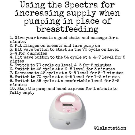 How To Use My Spectra Breast Pump Maximizing Settings Suction And