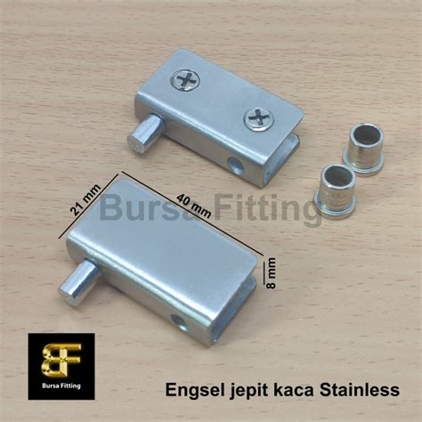 Jual Engsel Jepit Kaca Stainless Steel Engsel Pivot Engsel Pintu Kaca Jakarta Utara