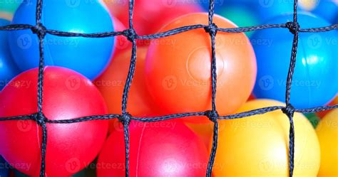 Colorful plastic toy balls in the play pool 11308308 Stock Photo at ...