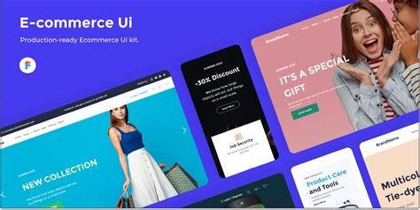 E Commerce Ui Figma Ecommerce Ui Kit Demo Version Figma Community