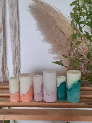 Lindo Conjunto De Velas Artesanais Compre Produtos Personalizados No Elo