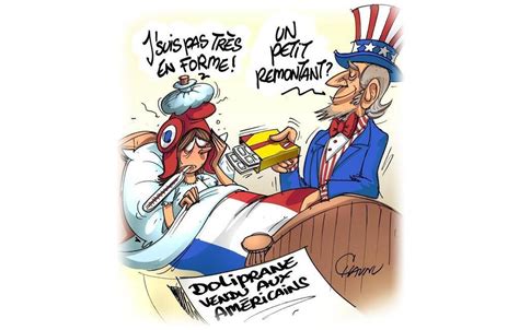 Le Dessin De Chaunu La Vente Du Doliprane Par Sanofi La Seyne