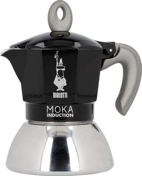 Bialetti Moka Inductie Percolator Zwart 2 Kops 100ml Bol