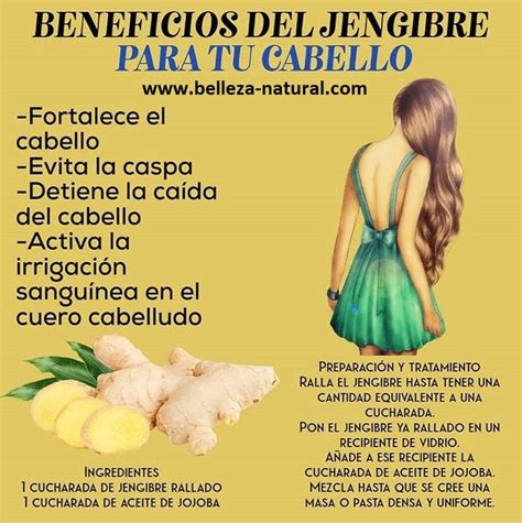 Como Usar Jengibre Para Hacer Crecer El Cabello Remedios De Belleza