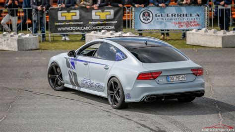 Hp Audi Rs Mf Rs W Milltek Exhaust Revs Drag Races